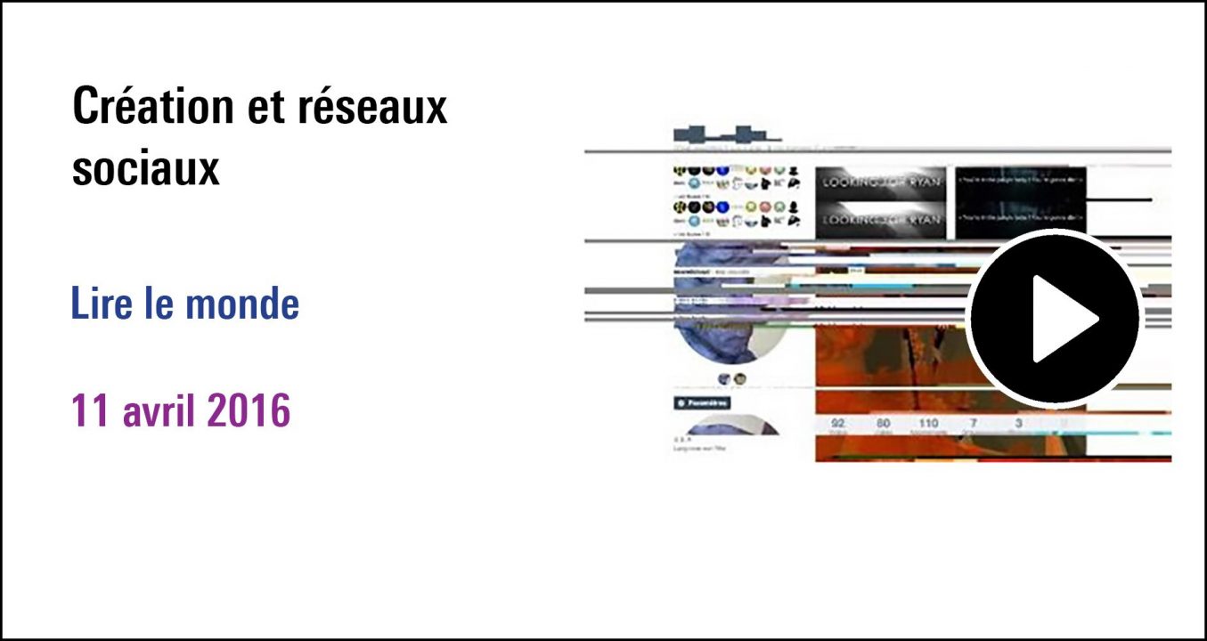 visuel de la séance Création et réseaux sociaux, à (re)découvrir sur le Replay