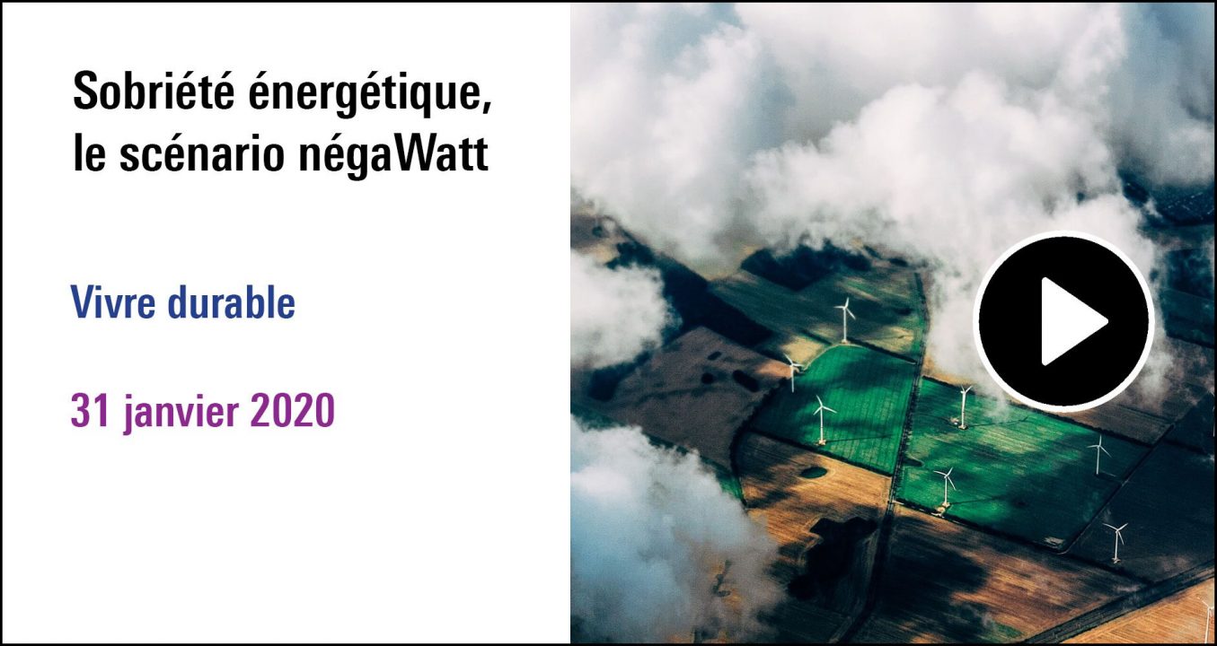 Visuel de la séance Sécurité énergétique : le scénario négawatt (31 janvier 2020)