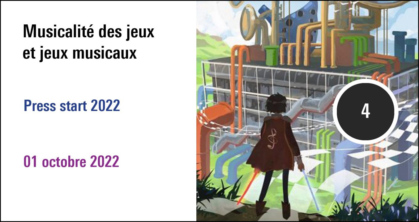 Visuel de la séance Musicalité des jeux et jeux musicaux (01 octobre 2021)